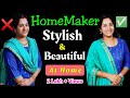 Housewife styling tips  how to look stylish  attractive  in tamil dressingtips stylingtips