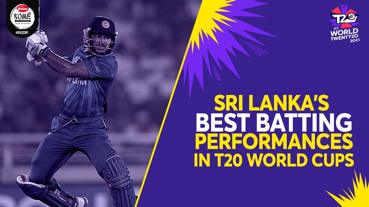 TM Dilshan's valiant fightback | Sri Lanka's best batting performances in T20 World Cups