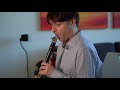 "Moto Perpetuo" by Nícolo Paganini. Jose Franch-Ballester, clarinet.