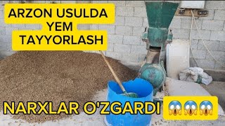 ARZON USULDA YEM TAYYORLASH