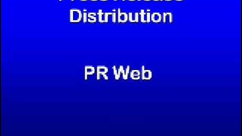 Traffic Generation Part 10 - Press Release Distribution