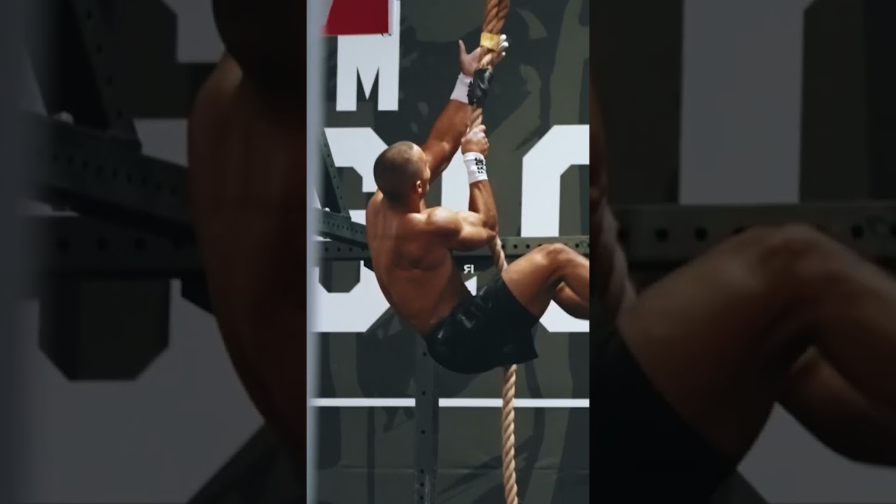 That’s one smooth operator 😎 Gui Malheiros rope climbing like a boss