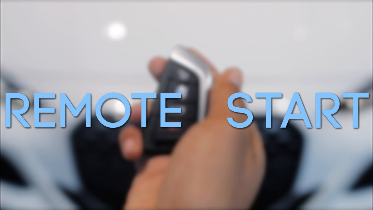 How To Remote Start Your BMW - YouTube
