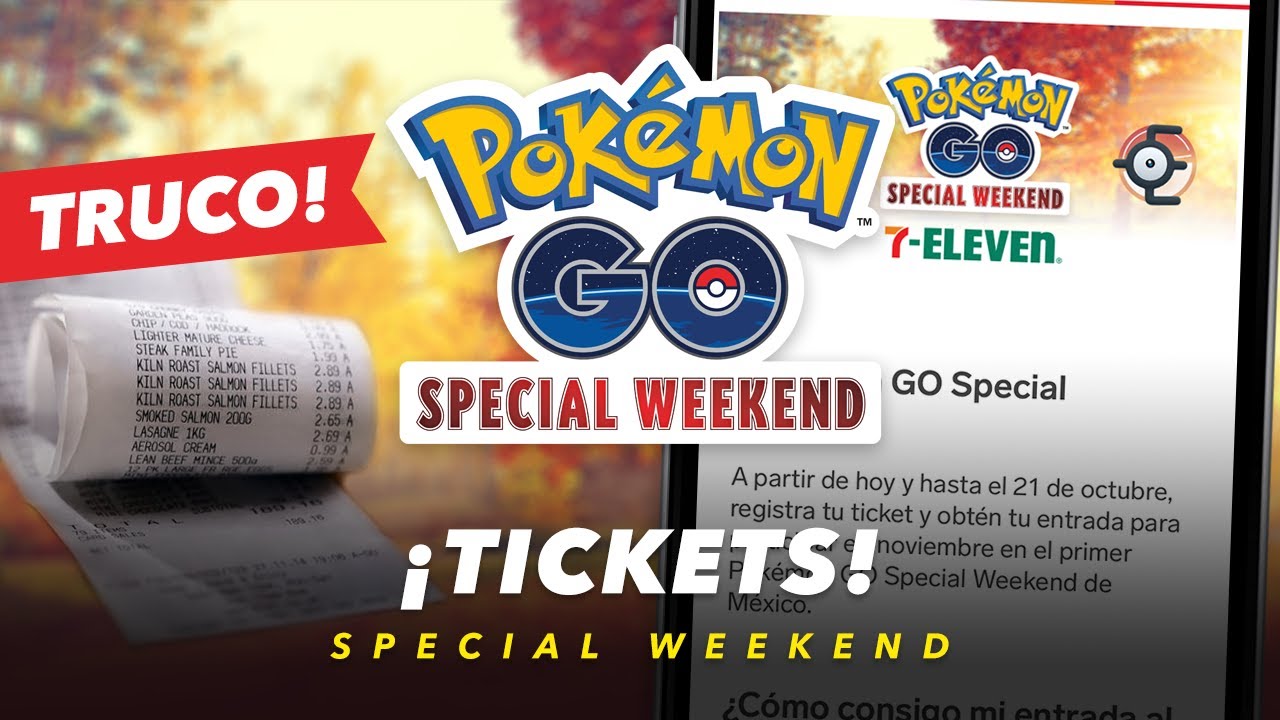 Pokemon Go Special Weekend 7-Eleven Mexico: No Ticket = 2X Catch