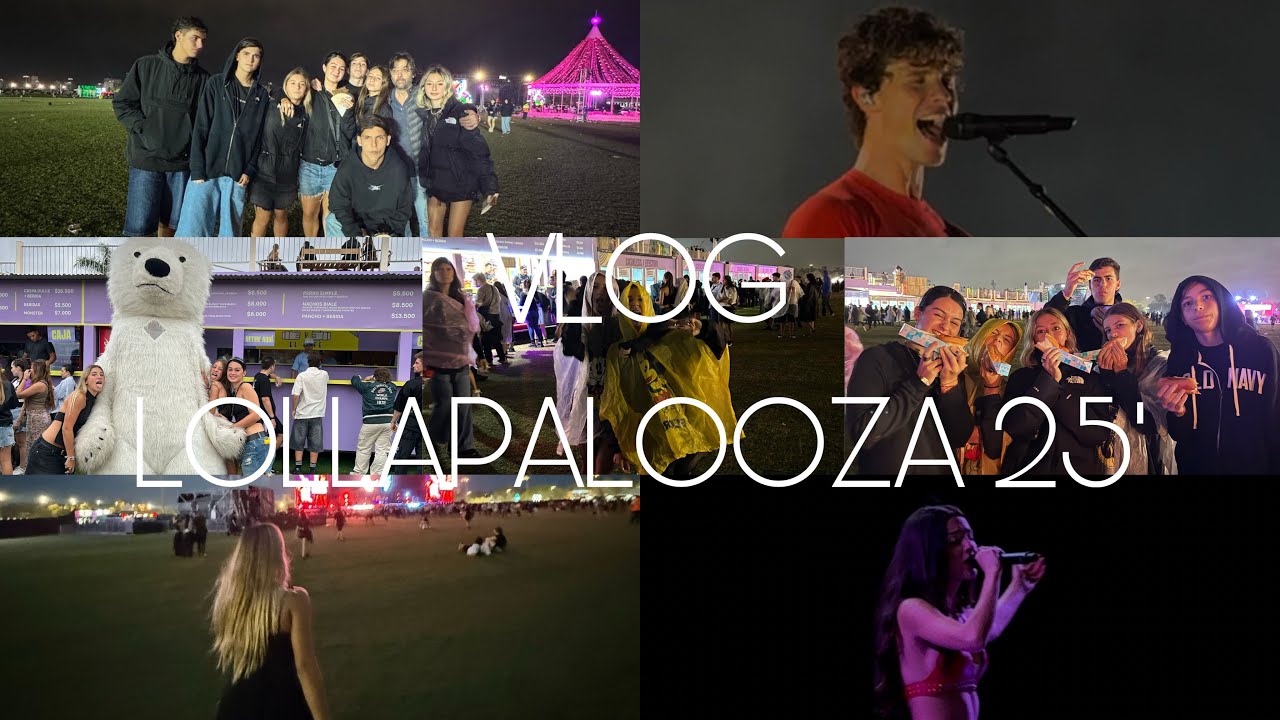 VLOG LOLLAPALOOZA 2025!!!!!!