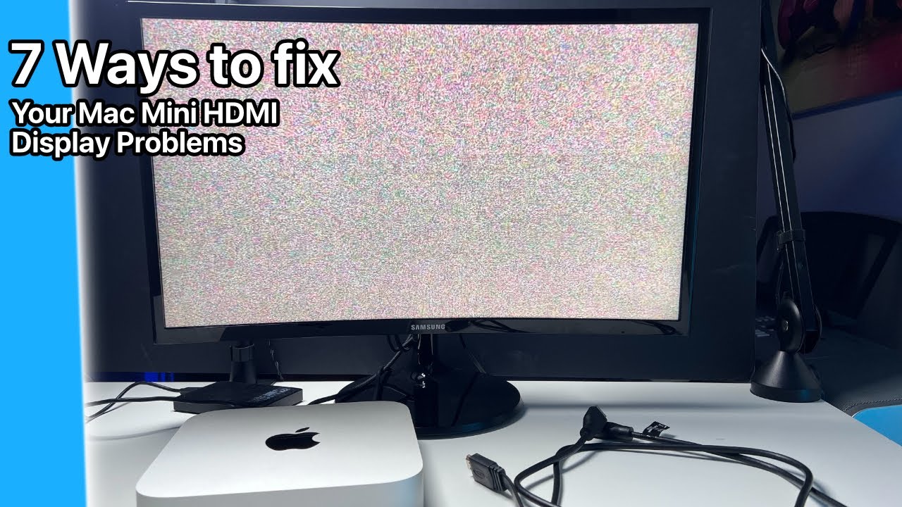 7 Ways to Mac Mini display issues - Mac Mini Flickering Screen Fix - YouTube