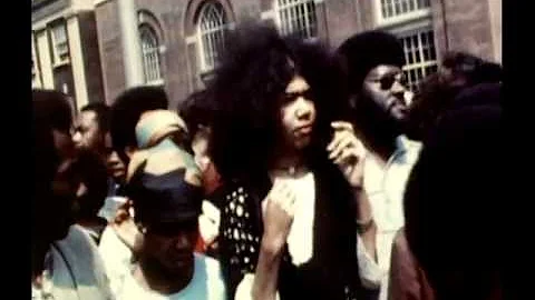 "Ericka Huggins Mobbed Outside Court" (New Haven, ...