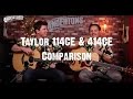 Acoustic Paradiso - Taylor 114CE & 414CE Comparison