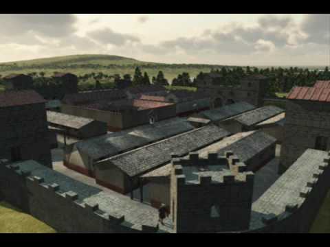 Hadrian's Wall - NewCastle Roman Fort 3D Reconstruction