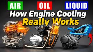Air vs Oil vs Liquid Cooling — How Engine Cooling Really Works