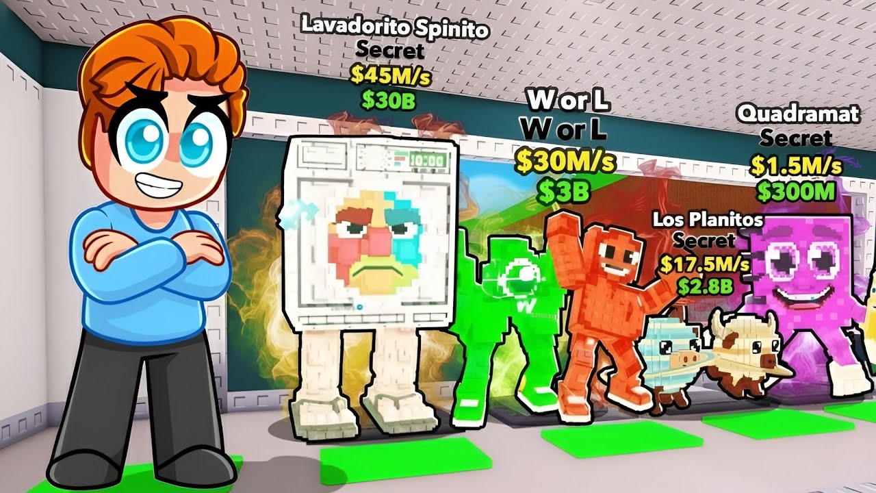 Jag Stal Alla Dem Nyaste 6 Brainrotsen!