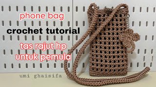 Crochet Phone Bag Tutorial for Beginners | Crochet Phone Bag Tutorial for Beginners
