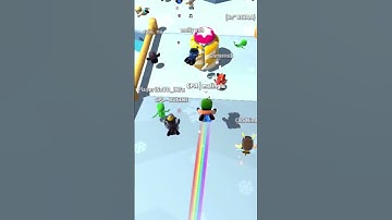 New Shortcut at icy heights map #stumbleguys #shorts #shortcuts