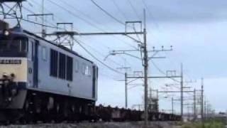 臨8592レ EF64 1016＋空コキ ワシクリにて