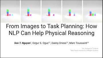 RSS SSRL 2020, Spotlight Talk: From Images to Task Planning: How NLP Can Help Physical Reasoning