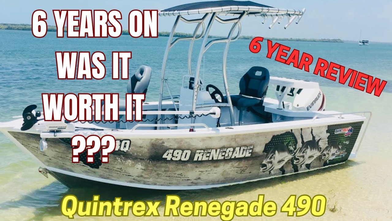 Quintrex Renegade 490 Boat Review 6 years
