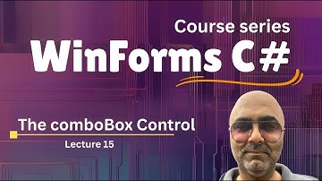 ComboBox Control in Windows Forms | WinForms Tutorial for Beginners