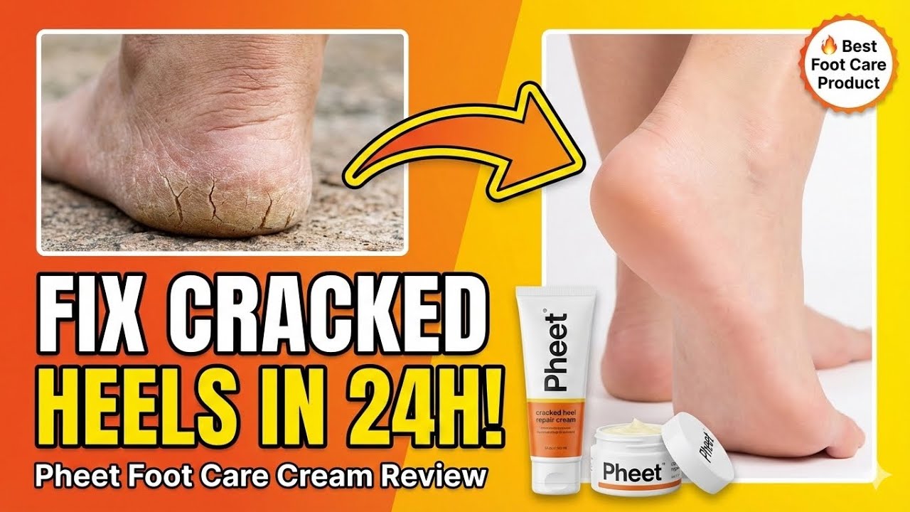 Pheet Foot Care Cream Review – Best Foot Moisturizer for Cracked Heels & Dry Feet?