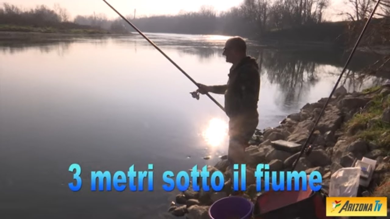 MONDO PESCA - 3 METRI SOTTO IL FIUME - TUTORIAL MISURAZIONE FONDO - PESCA ALLA BOLOGNESE - #pesca
