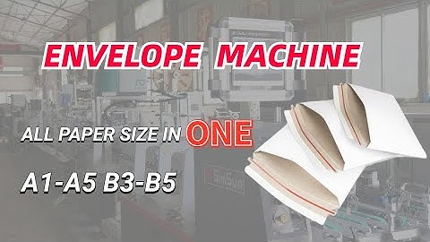 SIMSUN Envelope Making Machine