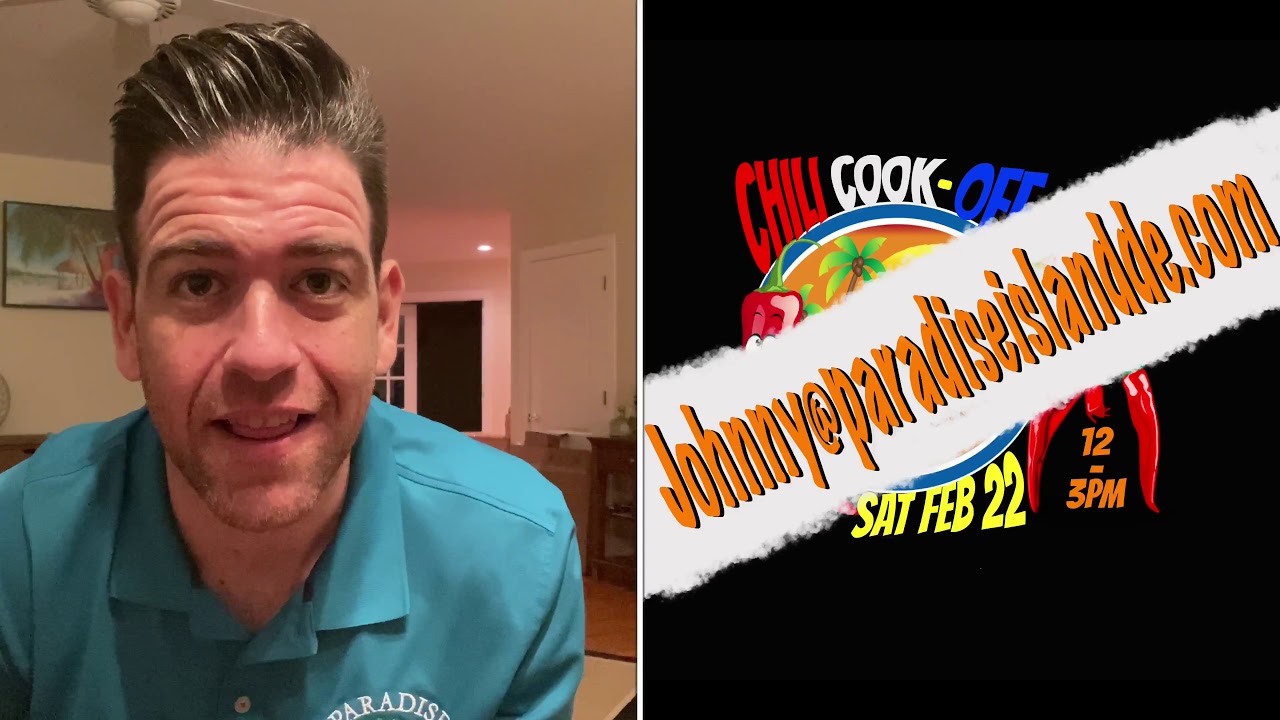 Paradise Pub Chili Cook Off Teaser Video 2/4/20 - YouTube