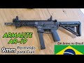 AR em 9mm Chegando no Brasil! ARMALITE AR-19, Apresentação e Teste na BASE ARMALITE