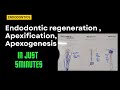 Difference between Endodontic Regeneration,Apexification andApexogenesis