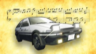 Video thumbnail of "m.o.v.e - Around The World (Initial D First Stage OP) - Piano Tutorial"