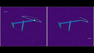 Animation of a Chebyshev Mechanism made with Wolfram Mathematica
