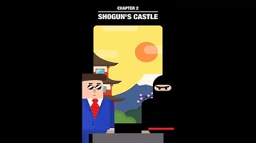 Mr Bullet Hostages Chapter 2 SHOGUNS CASTLE Level 13-24. 3 Stars Walkthrough