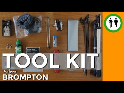 Minimalist Touring Tool Kit for Brompton bikes