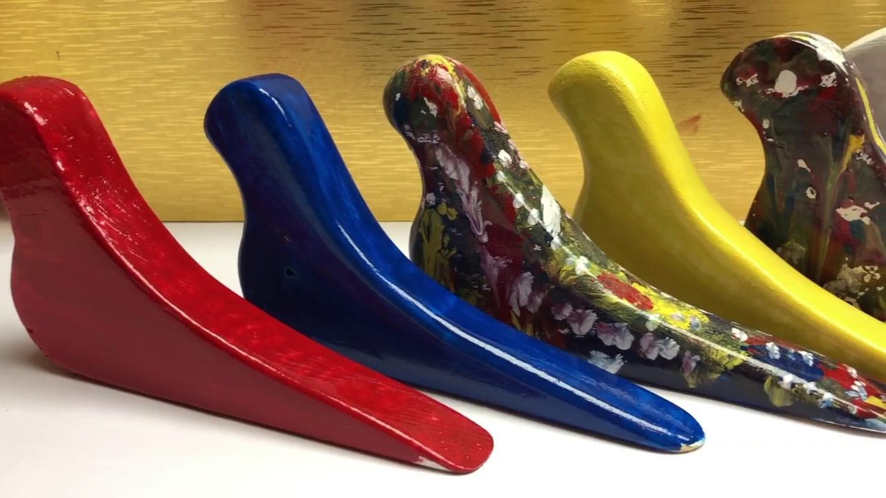 DIY wooden door stop Very Creative Diy YouTube