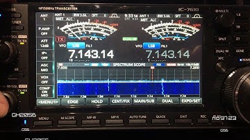 Icom IC-7610 2 Minute Noise Blanker Demo