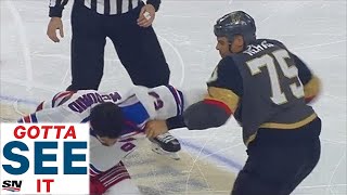 GOTTA SEE IT: Ryan Reaves And Adam McQuaid Exchange Huge Blows In Spirited Tilt