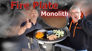 How to transform your Kamado into a Grill! The Monolith Fire Plate!!!