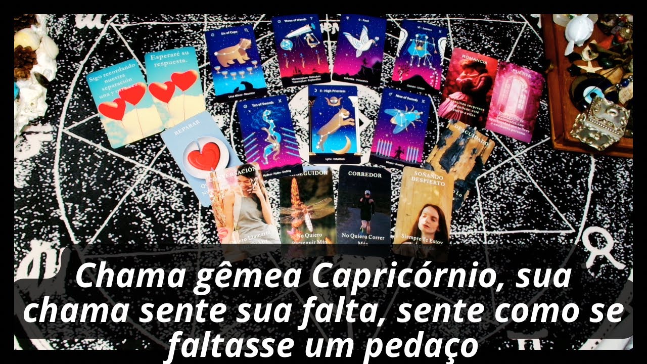 Chama gêmea Capricórnio, sua chama sente sua falta, sente como se faltasse um pedaço
