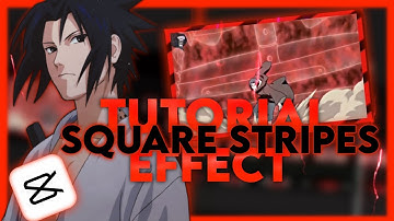 Square Stripes effect like Script | CapCut tutorial