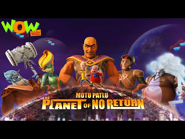 Motu Patlu New Movie | The Planet Of No Return | Full Movie | Wow Kidz class=