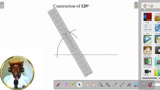 Construction of 90 deg, 60 deg, Perpendicular Bisector and 120 deg
