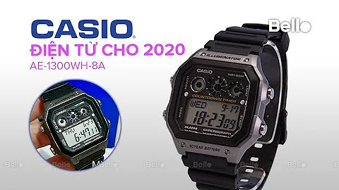 Casio AE-1300WH-8A - 'Đồng hồ quốc dân' HOT nhất 2020