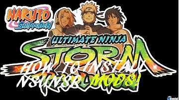 How  to  install   mods   in   Naruto   Shippuden   Ultimate    Ninja  Storm  Revolution