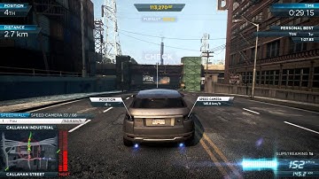 Need For Speed Most Wanted - Range Rover Evoque Race