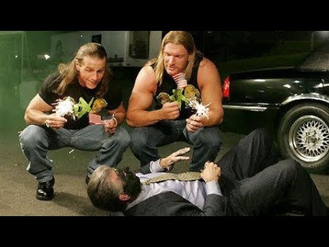 DX gives Mr. McMahon a surprise in his limo! 07/03/2006