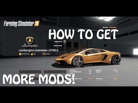 HOW TO GET MORE MODS IN YOUR MODHUB at Farming Simulator 2019 | EASY METHOD | PS4 | Xbox One