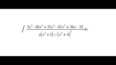 Hard question on partial fractions | Daily Dose of Integration 5