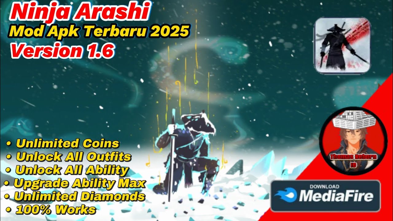Ninja Arashi Mod Apk 1.6 Version 27 Feb 2025 YouTube