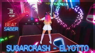 SUGARCRASH - ELYOTTO in Beat Saber! TikTok Custom Songs [Expert+] screenshot 5