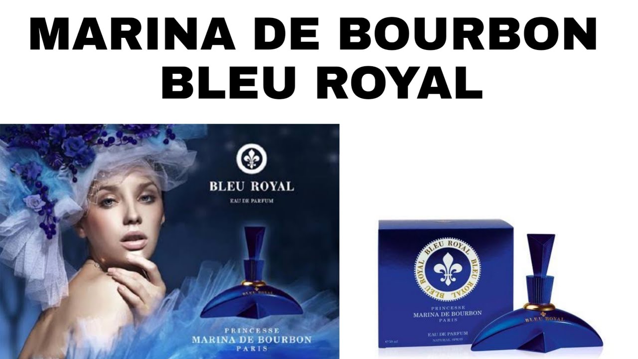 PERFUME MARINA DE BOURBON, BLEU ROYAL💕💕 