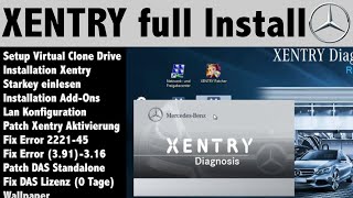 XENTRY Komplett Installation - Full Install - Guide