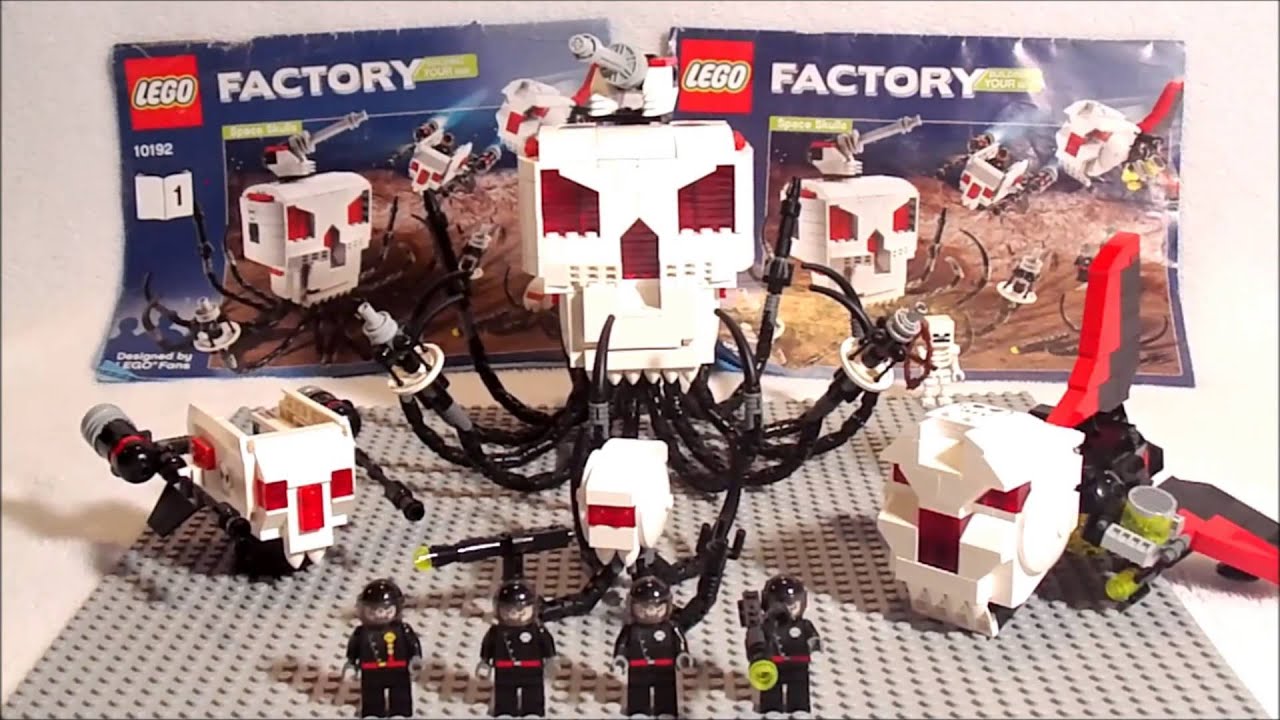 Lego Review - Lego Factory 10192 Space Skulls